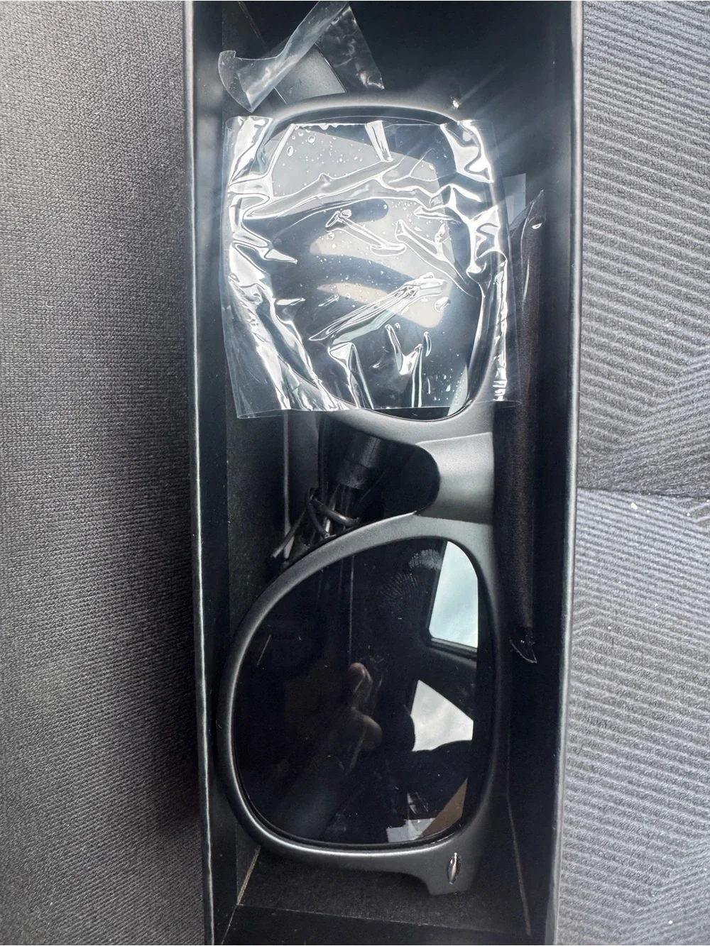 DMES AI Glasses - Black with Holographic Accents